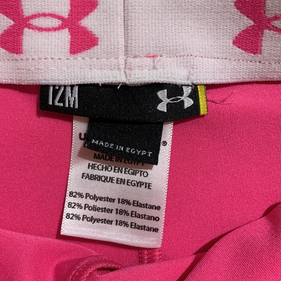 Under Armor Sporty Skort for 12M, Pink and White - Picture 5 of 6